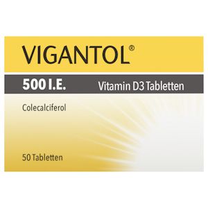 VIGANTOL 500 I.E. Vitamin D3 Tabletten